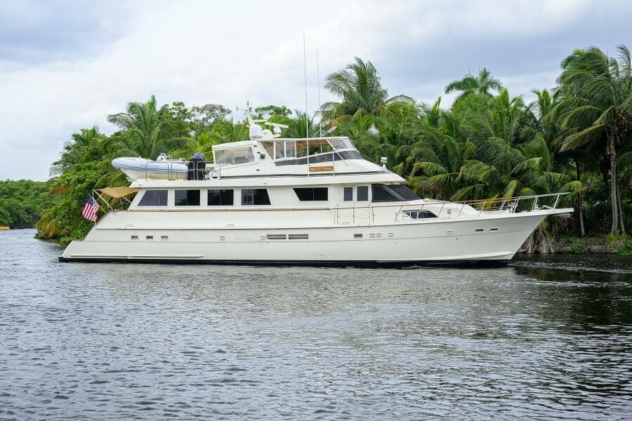 1991 Hatteras 78 Cockpit Motor Yacht