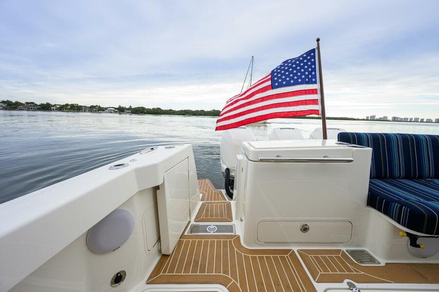 Hinckley 40X Renie Vie- Transom Door