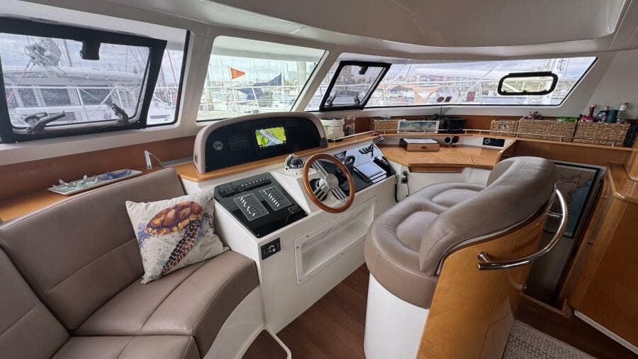 Lower Helm Station Looking Starboard