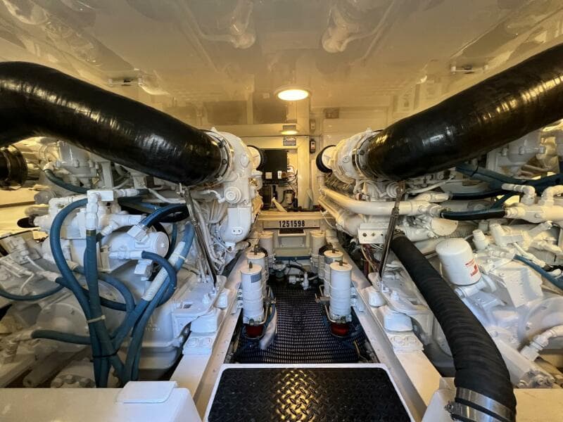 Viking 52 SILENT PARTNER - Engine Room