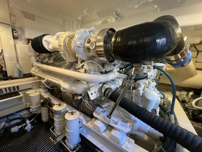 Viking 52 SILENT PARTNER - Engine Room
