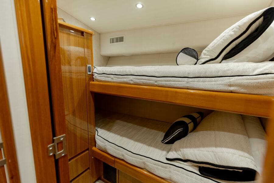 2015 Viking 52 Sport Tower- UP TO IT- Starboard Forward Stateroom