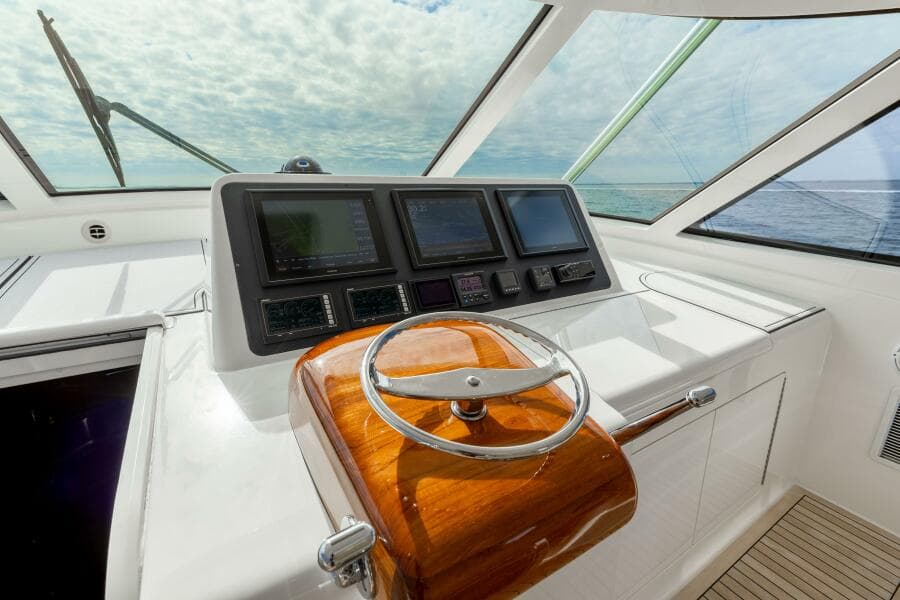 2015 Viking 52 Sport Tower- UP TO IT- Helm