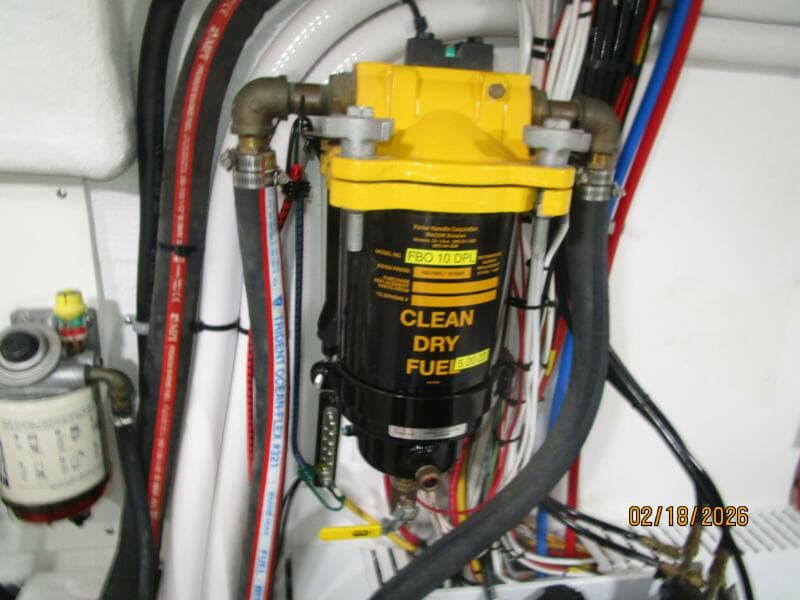 37' Great Harbour fuel polishing system