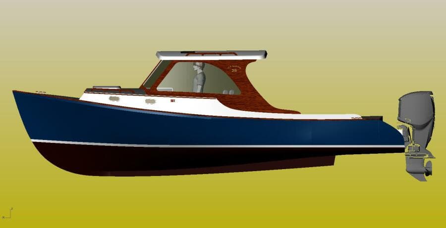 2026 New Harbor Boats 28 Hard Top