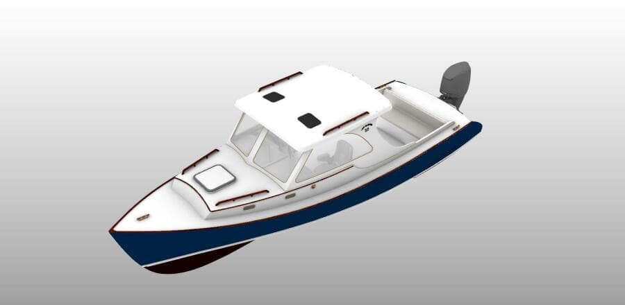 2026 New Harbor Boats 28 Hard Top