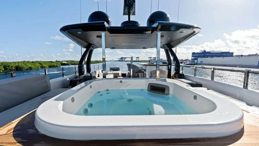 Jacuzzi on Sun Deck
