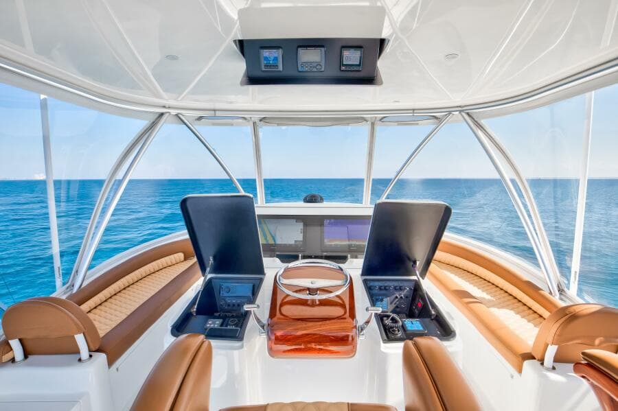 Viking 48 - Dorothy Marie - Flybridge Electronics