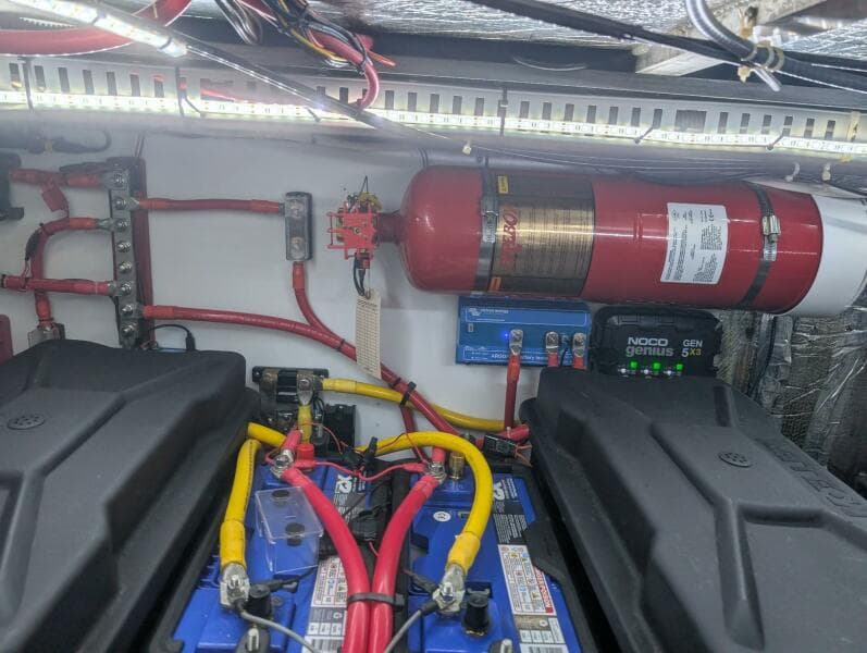 Carver 455 Aft Cabin - Batteries