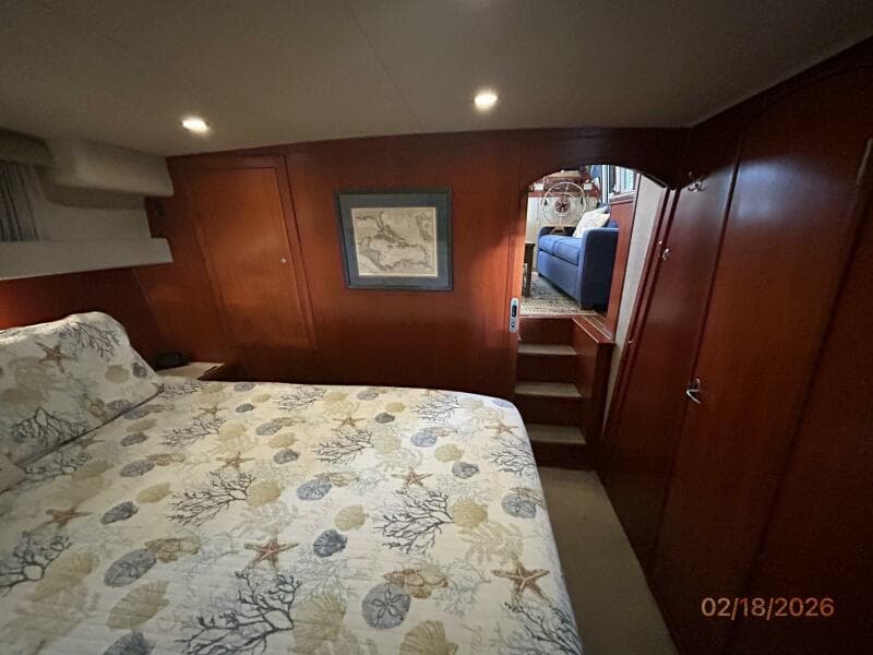 43' Mainship master stateroom forward
