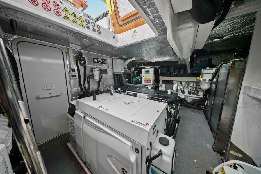 2025 Absolute Navetta 53 - Engine Room