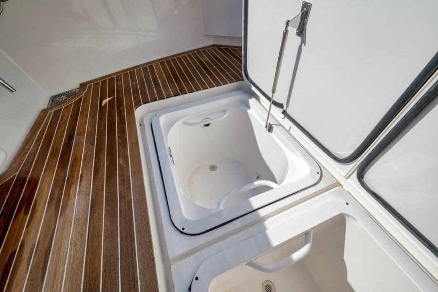 2011 Viking 76 Enclosed Bridge- TEUSEAS- Cockpit