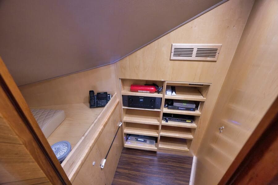 2011 Viking 76 Enclosed Bridge- TEUSEAS- Storage