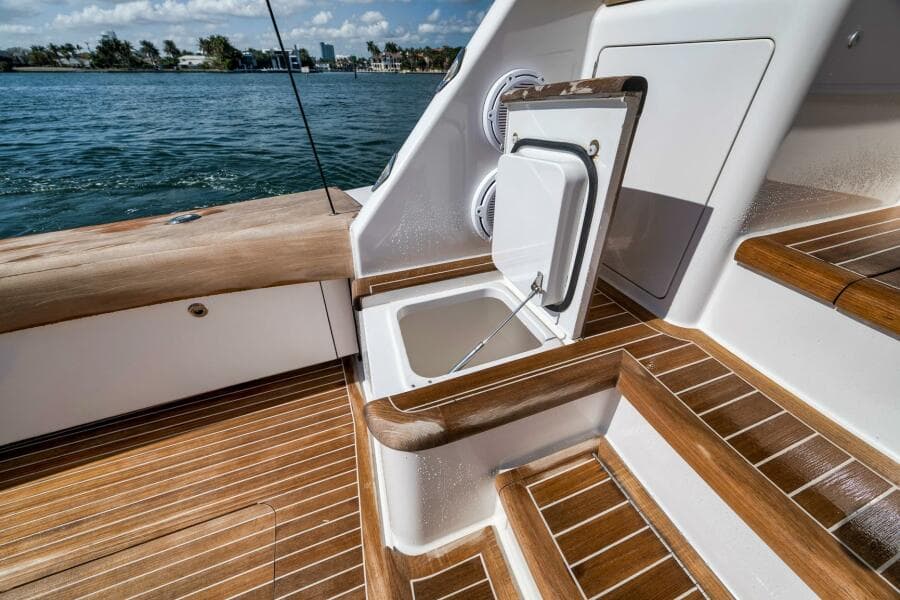 2011 Viking 76 Enclosed Bridge- TEUSEAS- Cockpit