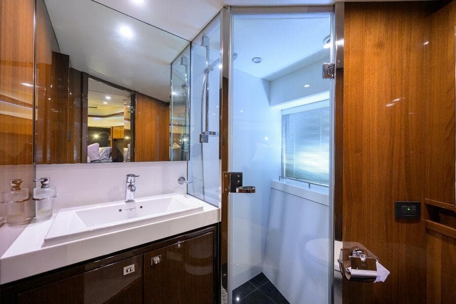 Princess 72 Policy Limits  - Interior Stateroom Head