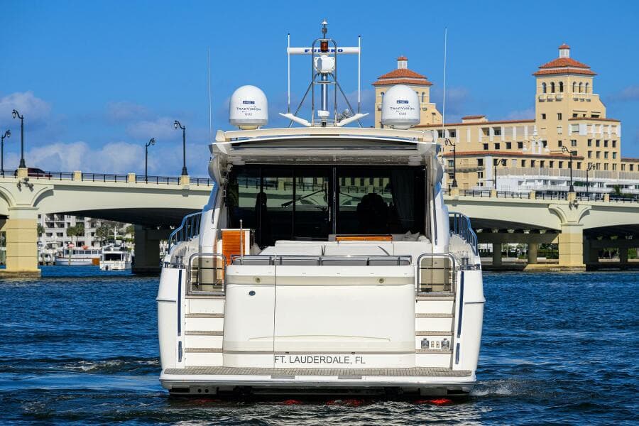 Princess 72 Policy Limits  - Exterior Profile