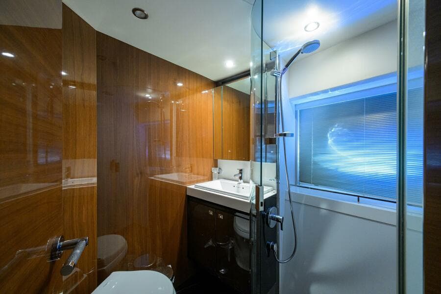 Princess 72 Policy Limits  - Interior Stateroom Head