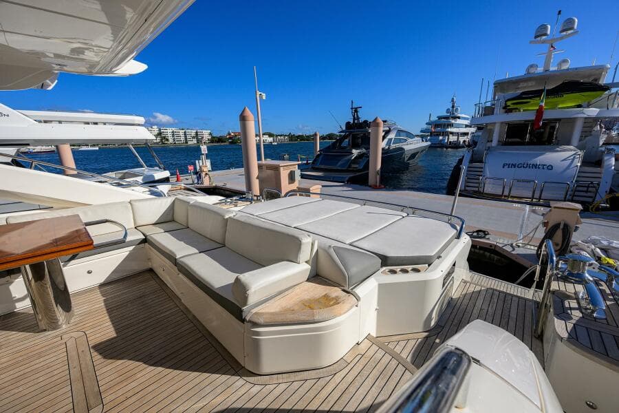 Princess 72 Policy Limits  - Exterior Aft Deck