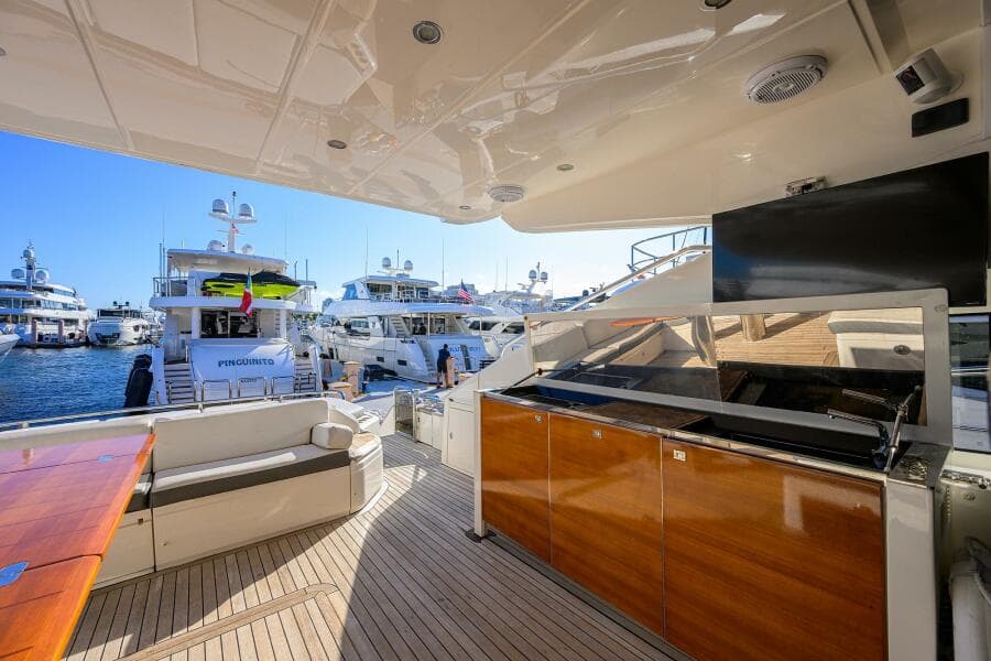 Princess 72 Policy Limits  - Exterior Aft Deck