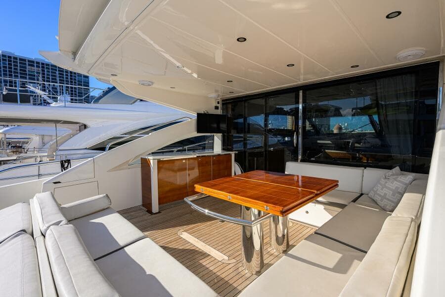 Princess 72 Policy Limits - Exterior Aft Deck