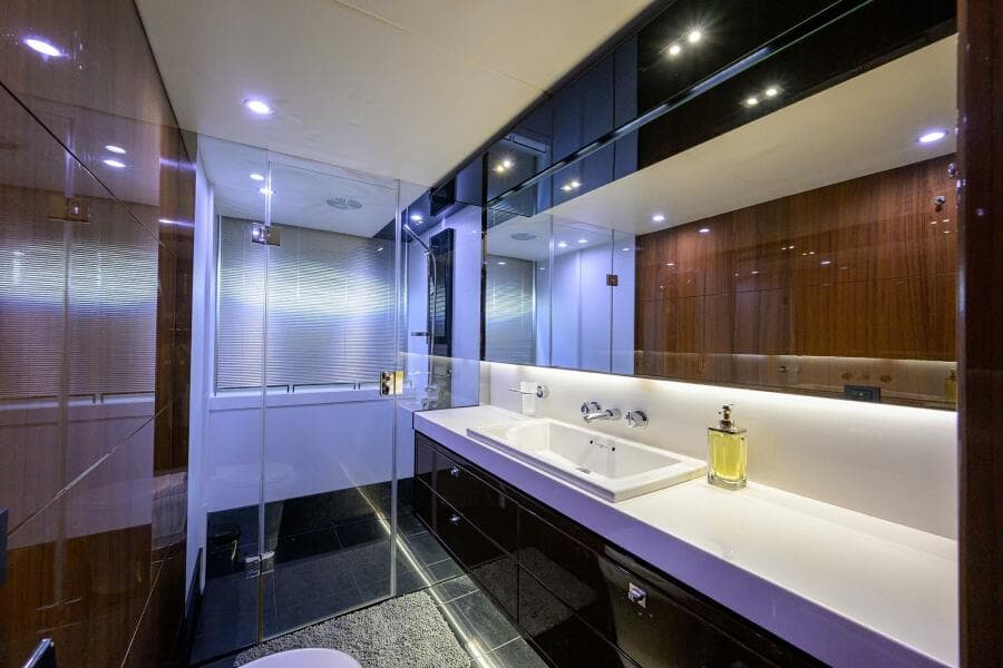 Princess 72 Policy Limits  - Interior Stateroom Head