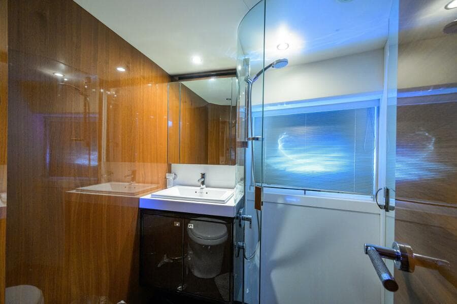 Princess 72 Policy Limits  - Interior Stateroom Head