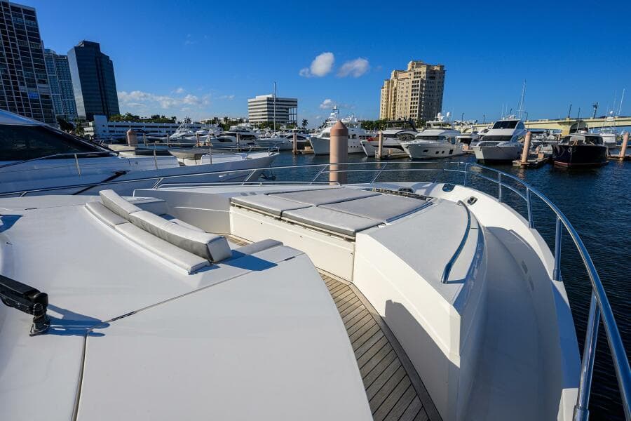 Princess 72 Policy Limits  - Exterior Bow