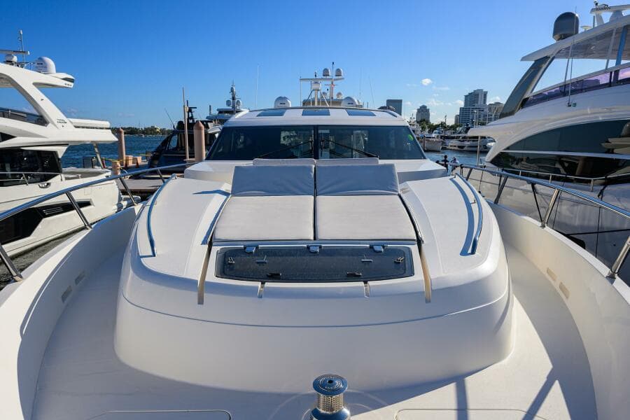 Princess 72 Policy Limits  - Exterior Bow