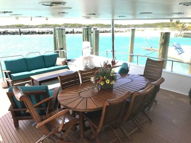 Aft Deck Dining  
