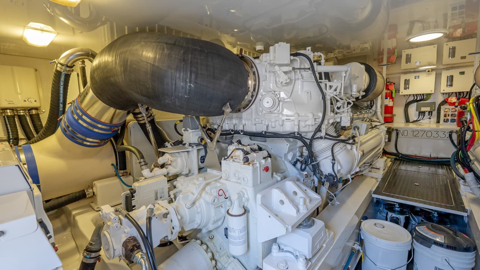 2017 Viking 62 Enclosed Bridge