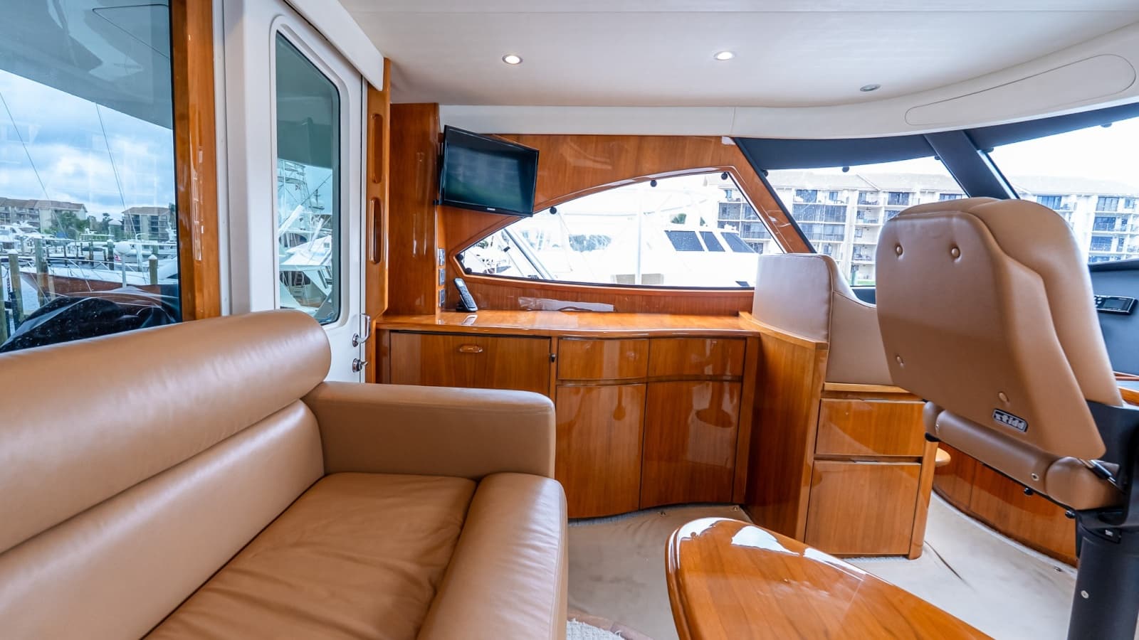 2017 Viking 62 Enclosed Bridge