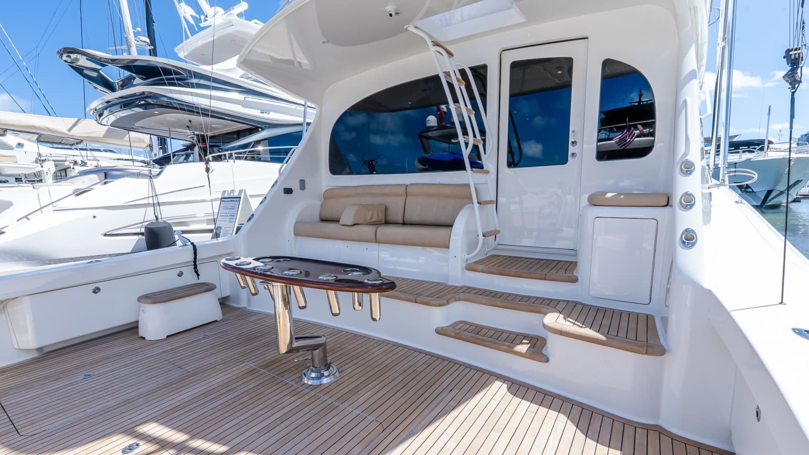 2017 Viking 62 Enclosed Bridge