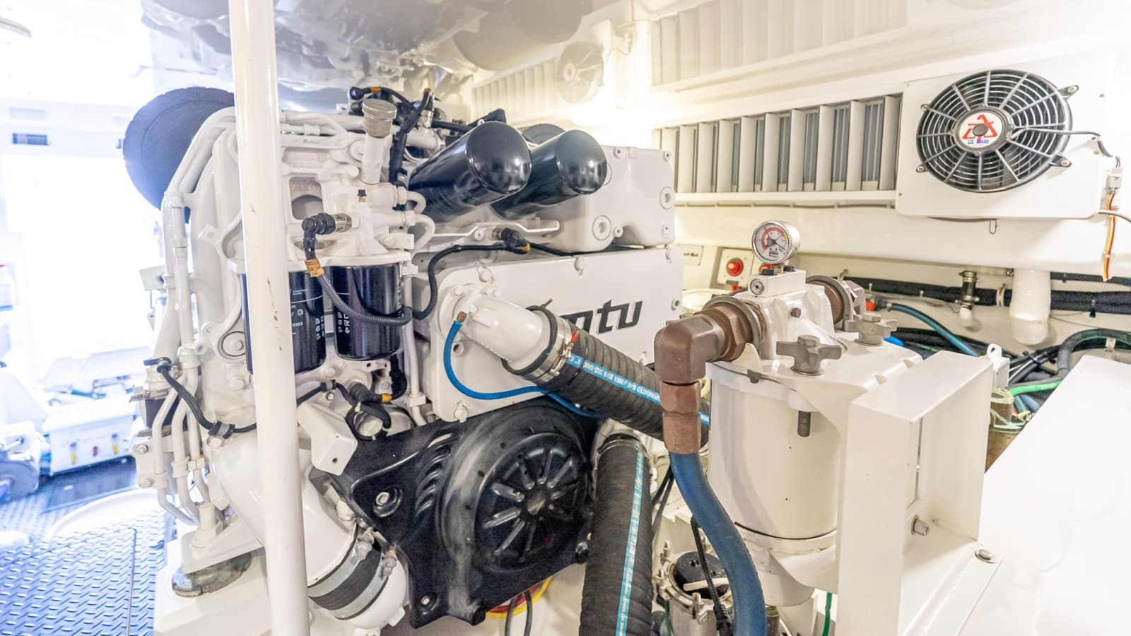 2017 Viking 62 Enclosed Bridge