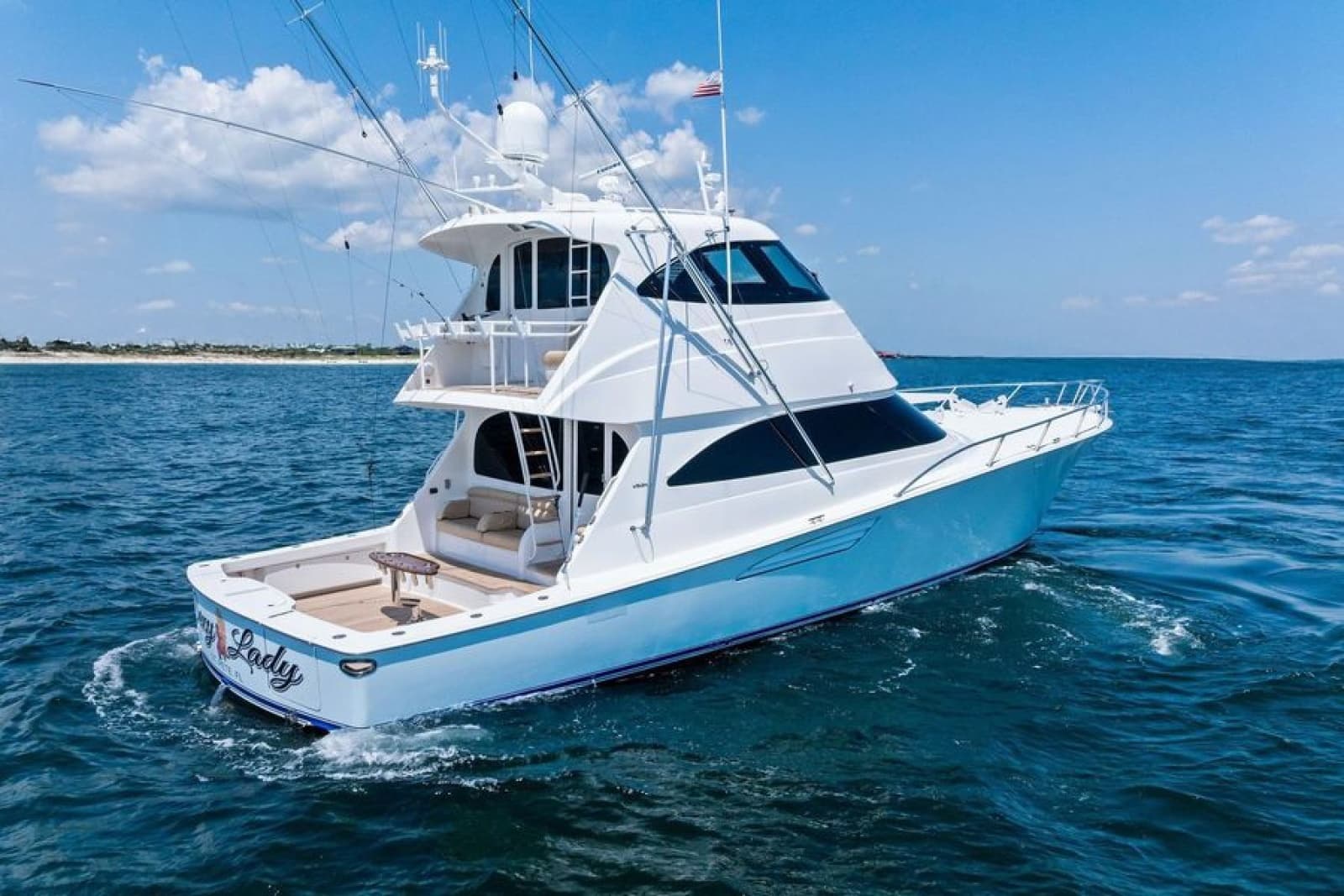 2017 Viking 62 Enclosed Bridge