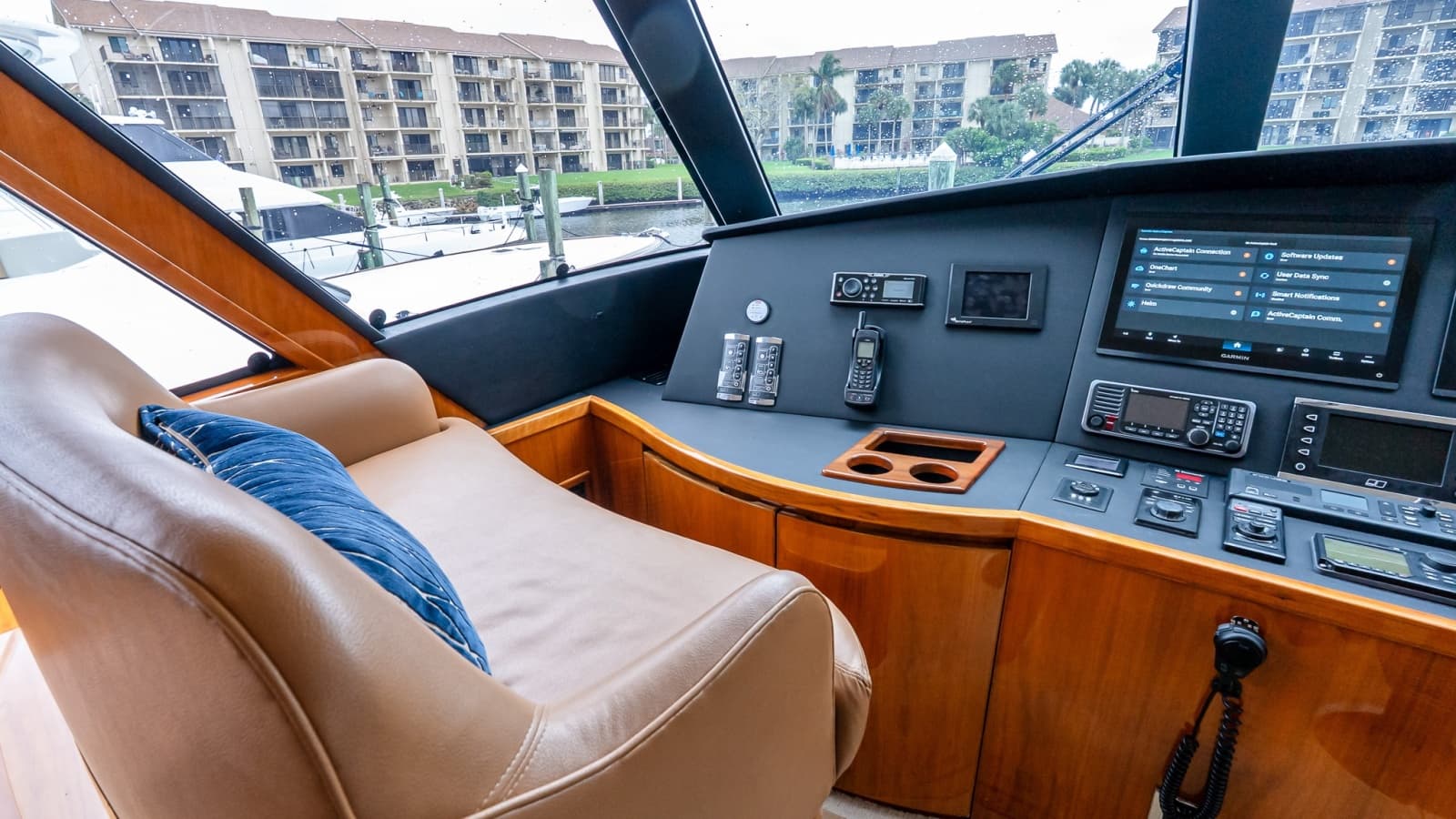 2017 Viking 62 Enclosed Bridge