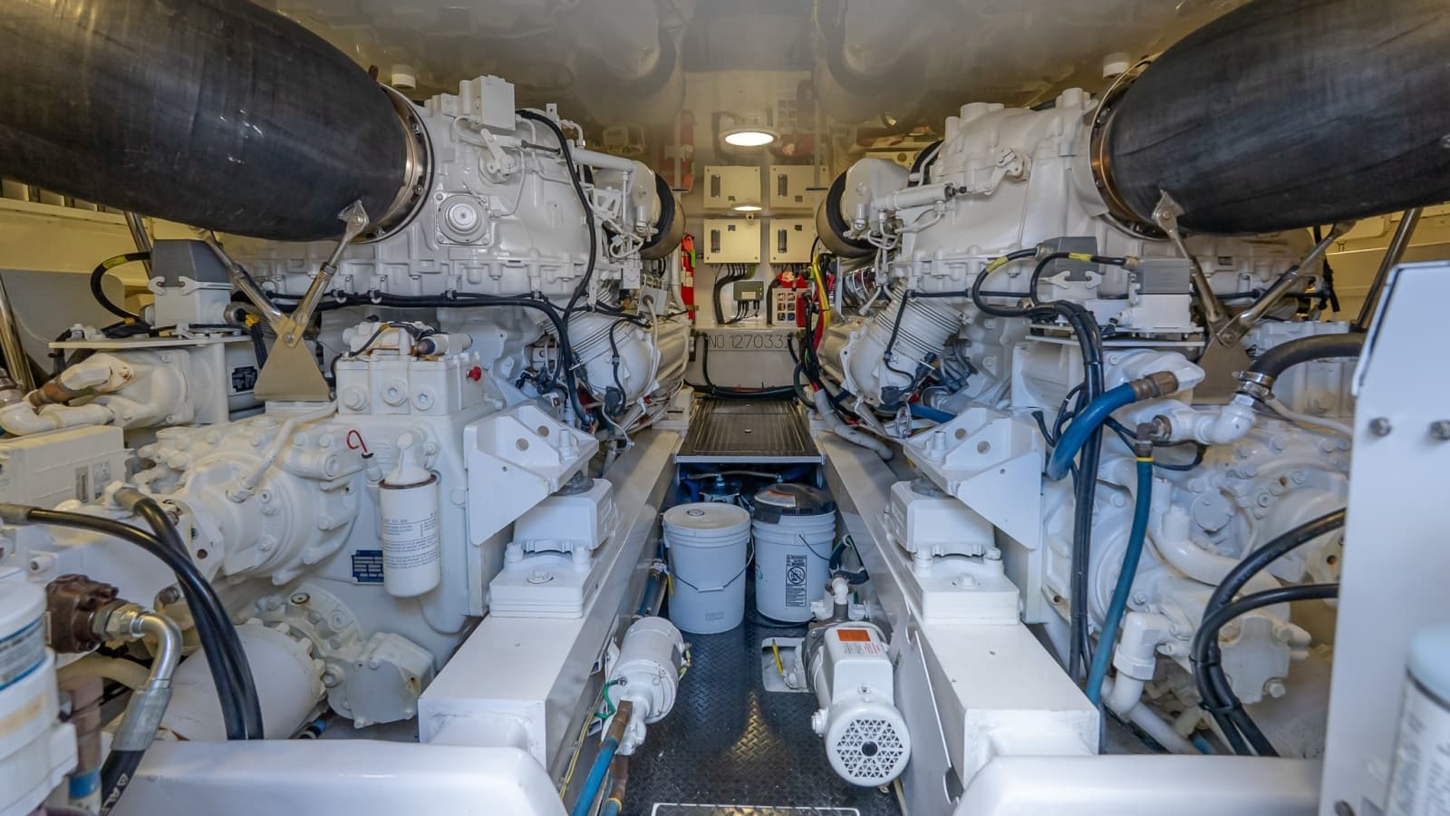 2017 Viking 62 Enclosed Bridge