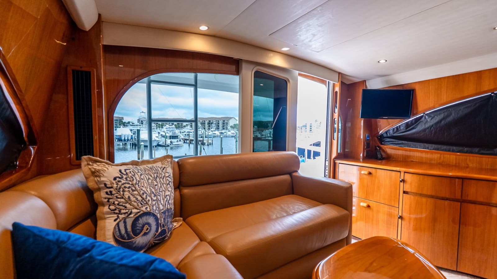 2017 Viking 62 Enclosed Bridge