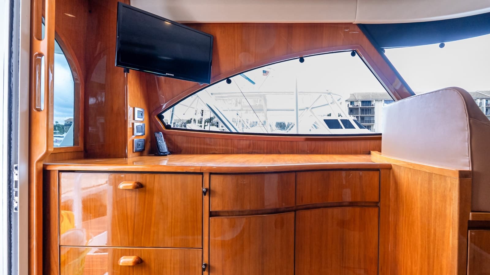 2017 Viking 62 Enclosed Bridge