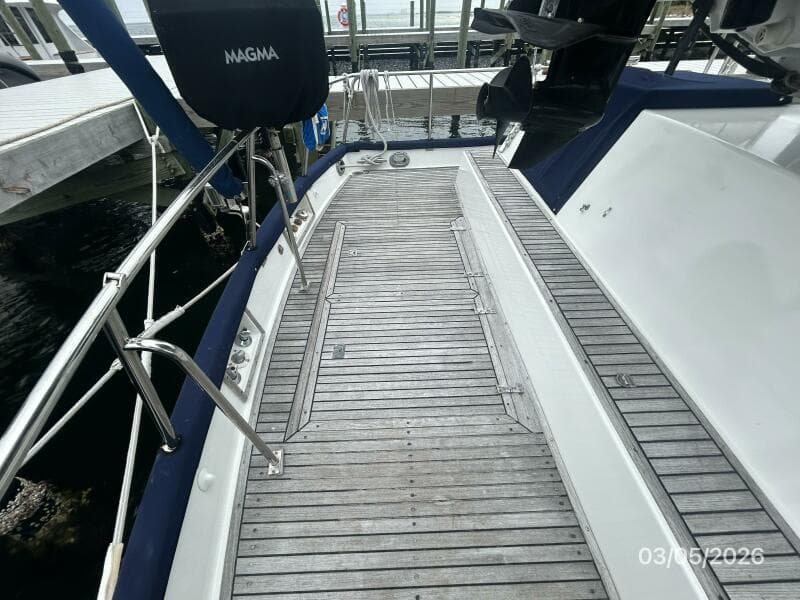 42' Grand Banks aftdeck port