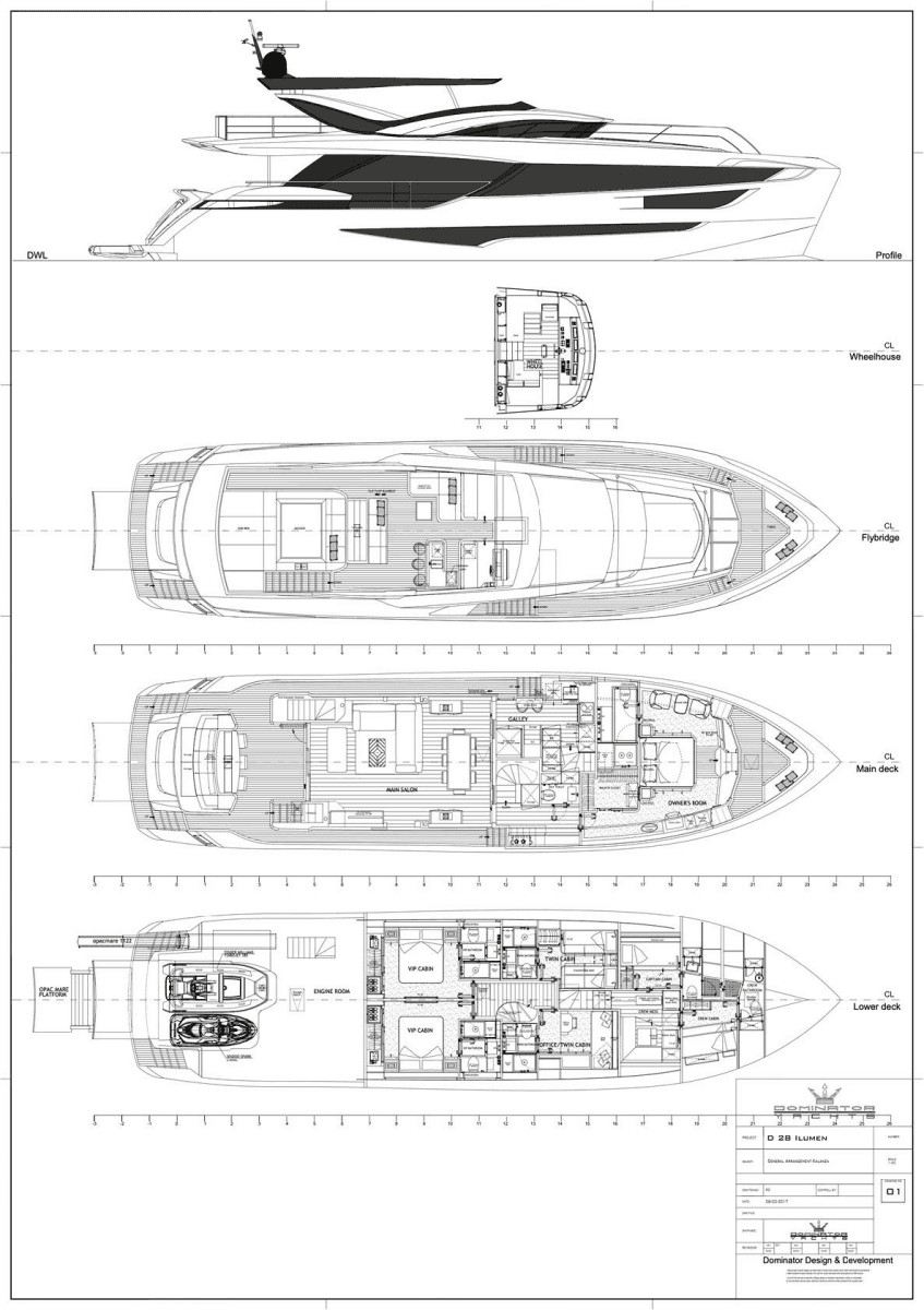 2018 Dominator Yachts Dominator Ilumen - Photo 44