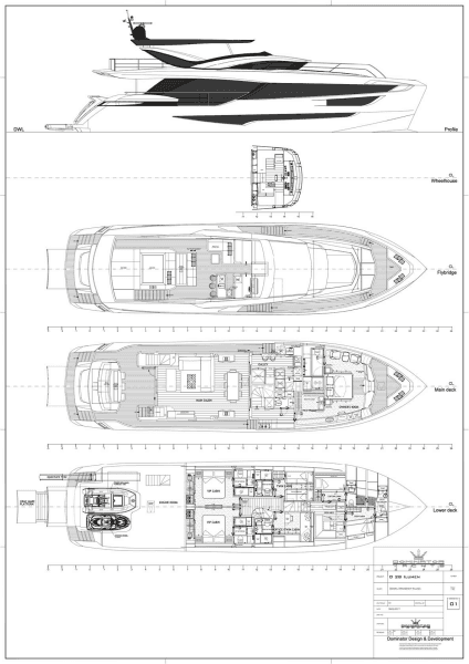 2018 Dominator Yachts Dominator Ilumen