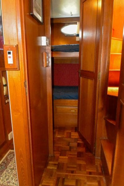 Starboard guest parquet flooring 