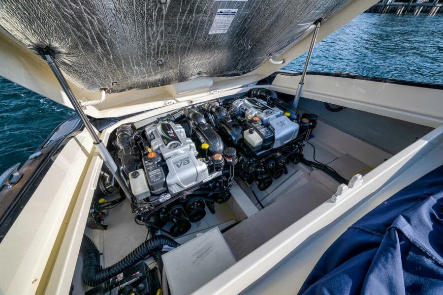 Chris-Craft 34 - 2LW - Engine Access