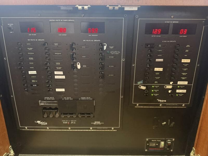 Viking 50 REEL LEGACY - Control Panel 