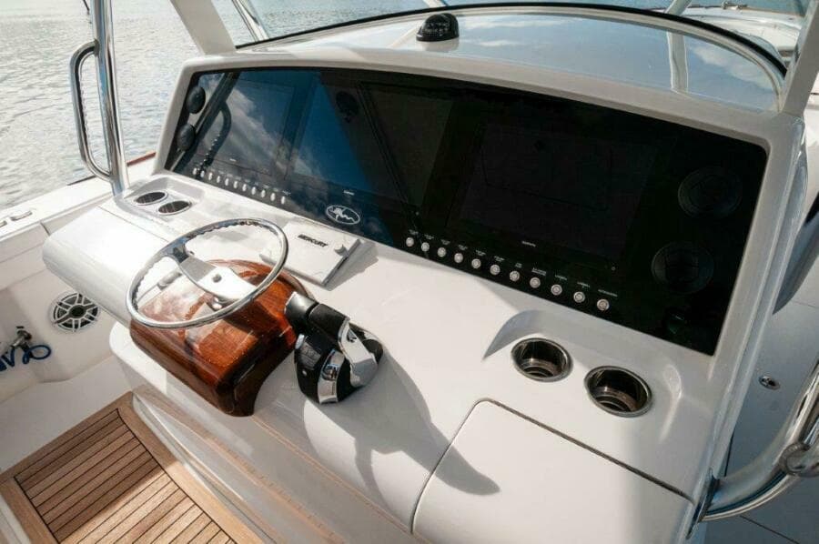 2021 Valhalla Boatworks V-46-GO ROUTE-Helm 3