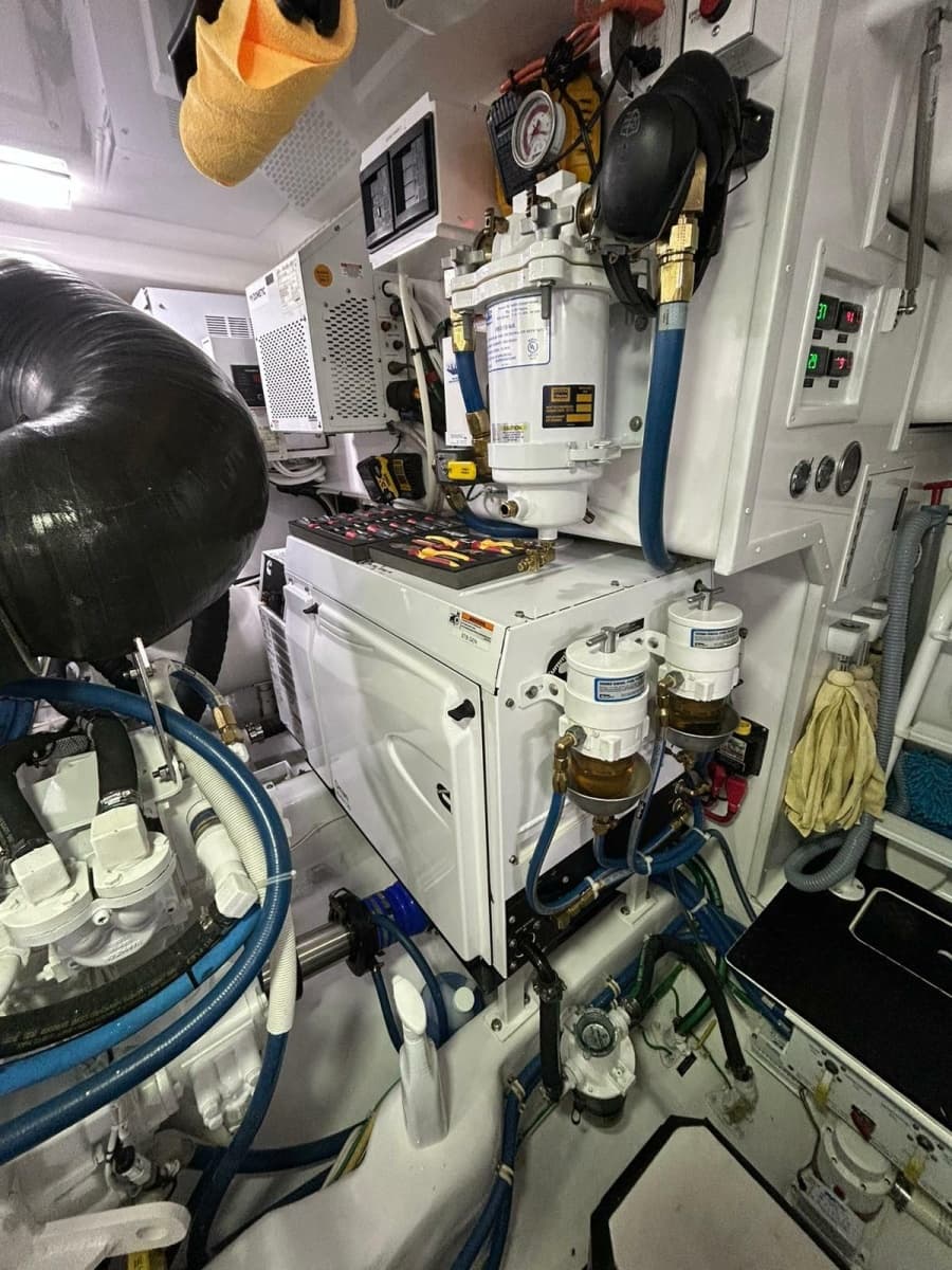 Viking 54 - REVELRY - Engine Room