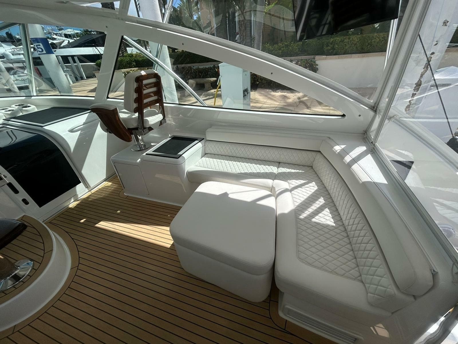 Viking 54 - REVELRY - Flybridge Helm