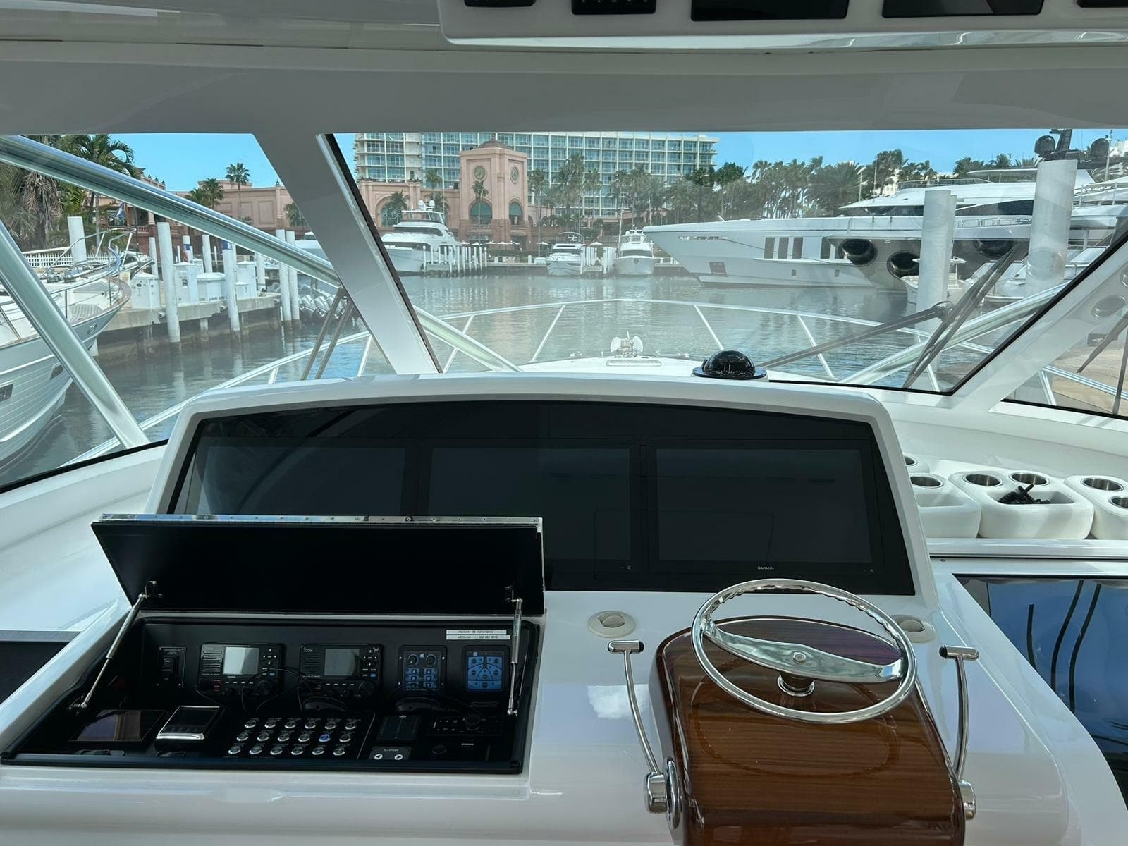 Viking 54 - REVELRY - Flybridge Helm