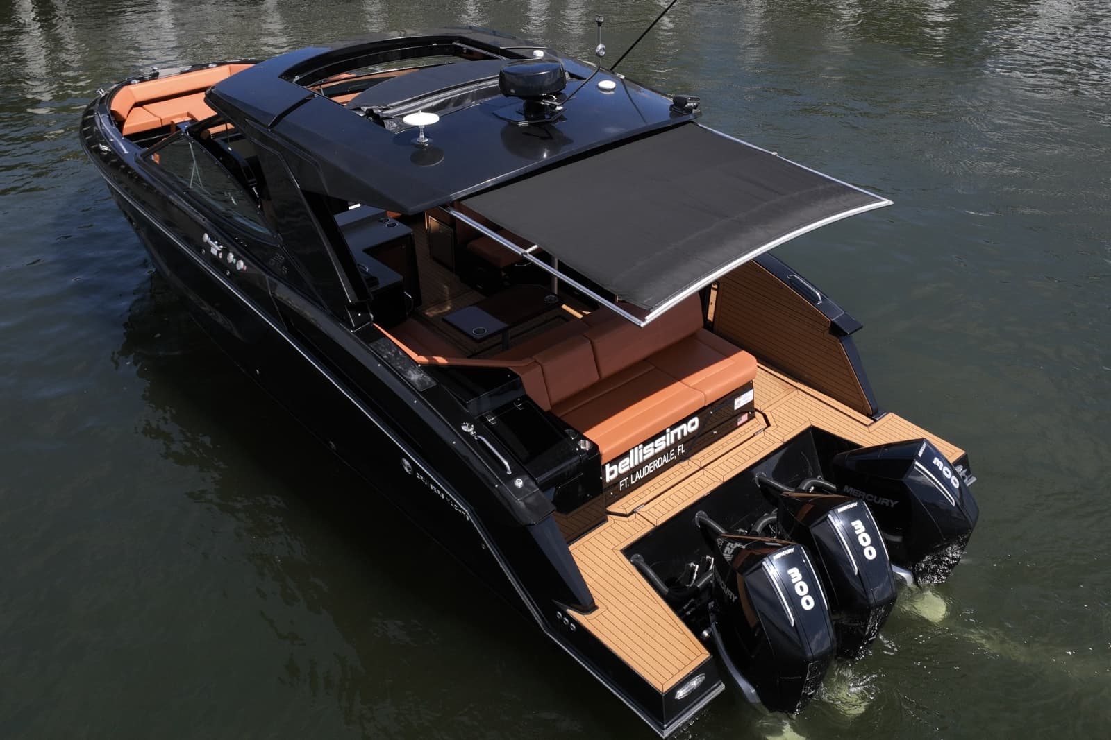 Aerial Stern Quarter View