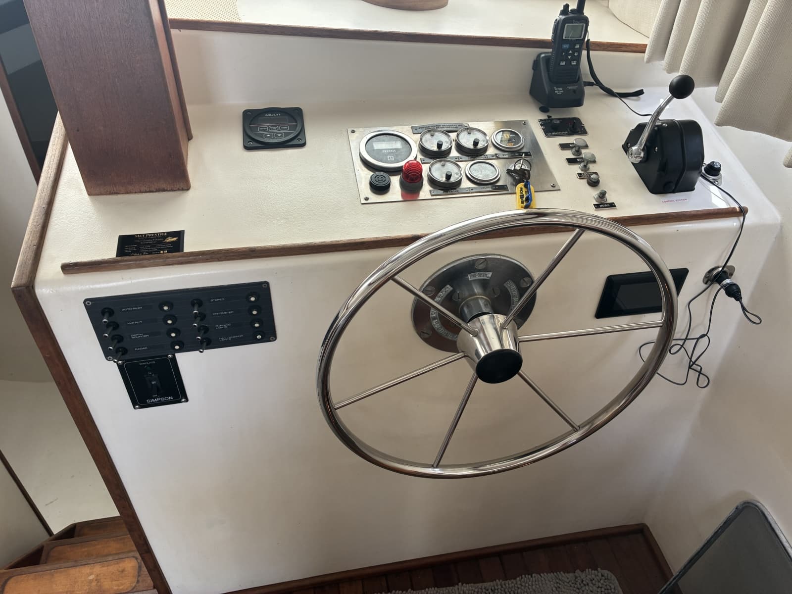 1989 Duffy 35 Flybridge - Lower